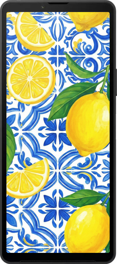 Силиконовый чехол Grocery Girl Italian Summer для Sony Xperia 10 VI - 6766u-3976 изображение 