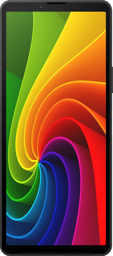 Силиконовый чехол Радужный вихрь для Sony Xperia 10 VI - 747u-3976 изображение 