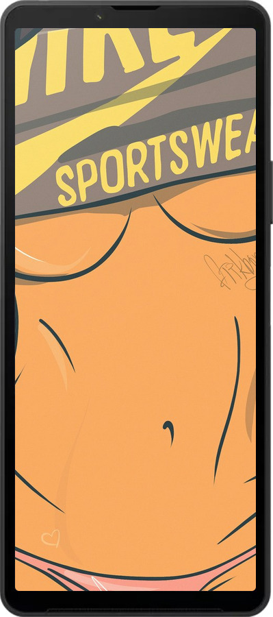 Силиконовый чехол Sexy для Sony Xperia 10 VI - 785u-3976 изображение 