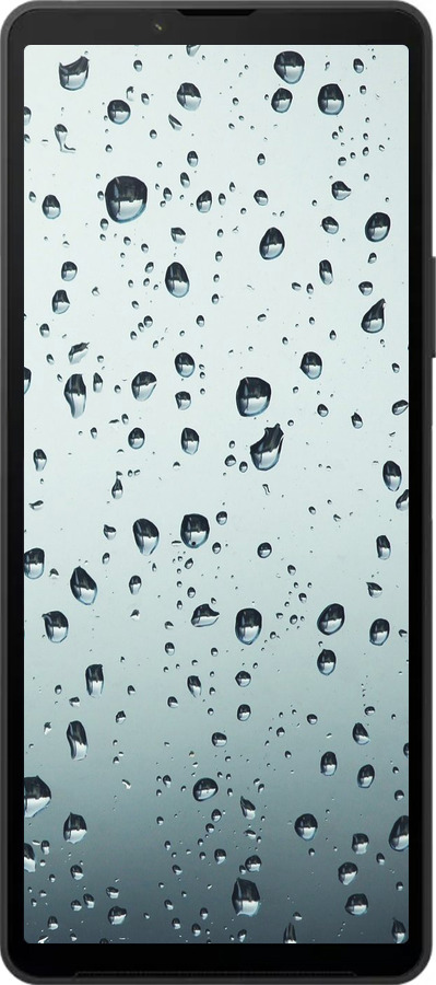 Силиконовый чехол Стекло в каплях для Sony Xperia 10 VI - 848u-3976 изображение 