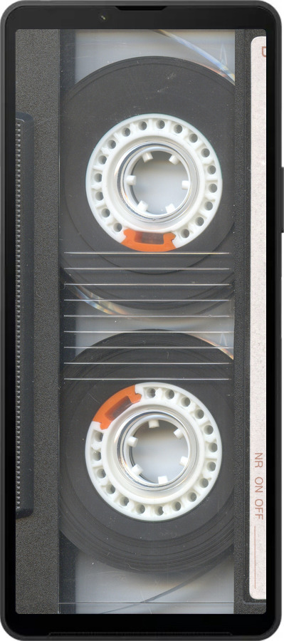 Силиконовый чехол Кассета для Sony Xperia 10 VI - 876u-3976 изображение 