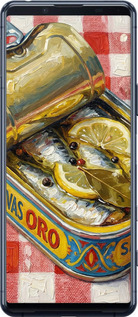 2D пластиковый чехол Vintage Sardine Tin Phone для Sony Xperia 5 II - 6772t-2258 изображение 