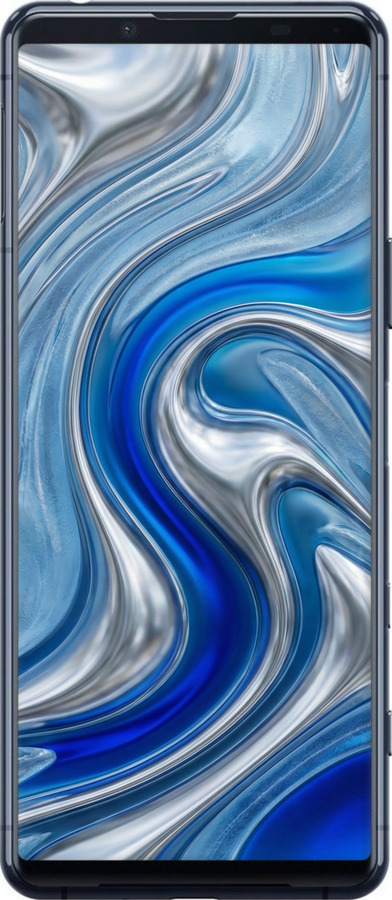 2D пластиковий чехол Liquid Chrome для Sony Xperia 5 II - 6781t-2258 изображение 