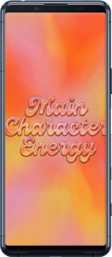 2D пластиковый чехол Aura Gradient Main Character Energy Aesthetic Y2K для Sony Xperia 5 II - 6783t-2258 изображение 