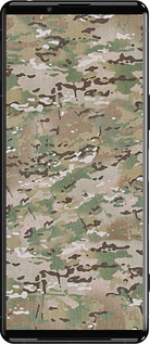 Силиконовый чехол Камуфляж v5 для Sony Xperia 5 III - 1201u-2580 изображение 