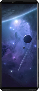 Силиконовый чехол Планеты в синем космосе для Sony Xperia 5 III - 171u-2580 изображение 