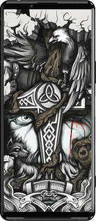 Силіконовий чехол Тату Вікінг для Sony Xperia 5 III - 4098u-2580 изображение 