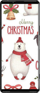 Силіконовий чехол Merry Christmas для Sony Xperia 5 III - 4106u-2580 изображение 