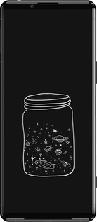 Силиконовый чехол Космос в банке для Sony Xperia 5 III - 4297u-2580 изображение 