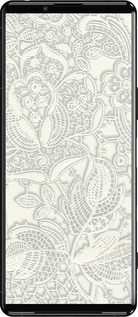 Силіконовий чехол Біле мереживо для Sony Xperia 5 III - 4383u-2580 изображение 