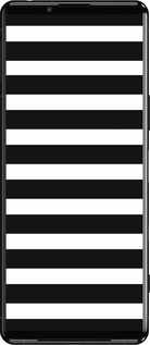 Силиконовый чехол Черно-белые полосы для Sony Xperia 5 III - 4461u-2580 изображение 