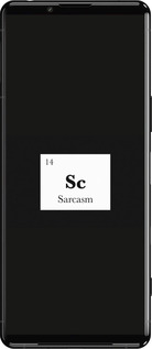 Силиконовый чехол Сарказм для Sony Xperia 5 III - 4501u-2580 изображение 