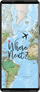 Силиконовый чехол Путешествие для Sony Xperia 5 III - 4503u-2580 изображение 