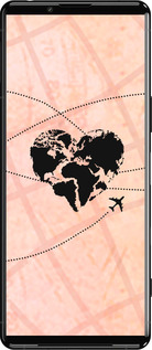 Силиконовый чехол Путешествуй для Sony Xperia 5 III - 4607u-2580 изображение 