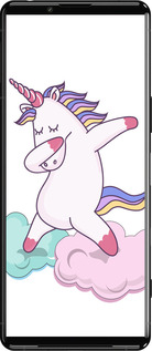 Силиконовый чехол Единорог для Sony Xperia 5 III - 4702u-2580 изображение 
