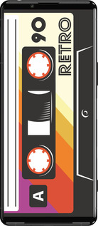 Силиконовый чехол Кассета с90 v4 для Sony Xperia 5 III - 5532u-2580 изображение 