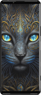 Силіконовий чехол Кішка для Sony Xperia 5 III - 5548u-2580 изображение 