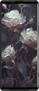 Силиконовый чехол Розы 2 для Sony Xperia 5 III - 5550u-2580 изображение 