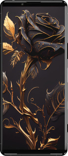 Силіконовий чехол Троянда 3 для Sony Xperia 5 III - 5552u-2580 изображение 