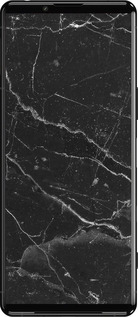 Силиконовый чехол Черный мрамор v2 для Sony Xperia 5 III - 5568u-2580 изображение 