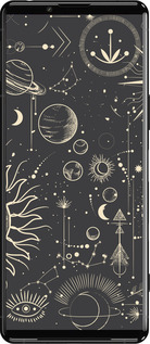 Силиконовый чехол Фаза луны для Sony Xperia 5 III - 5605u-2580 изображение 