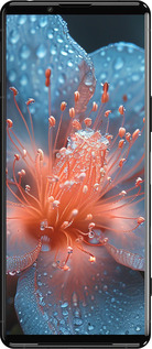 Силиконовый чехол Роса на цветке для Sony Xperia 5 III - 6039u-2580 изображение 