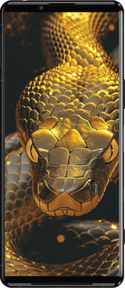 Силиконовый чехол Golden snake для Sony Xperia 5 III - 6072u-2580 изображение 