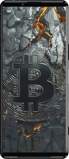 Силиконовый чехол Раскаленный биткойн для Sony Xperia 5 III - 6091u-2580 изображение 