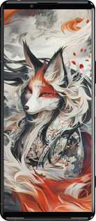 Силиконовый чехол Дух кицунэ' для Sony Xperia 5 III - 6107u-2580 изображение 