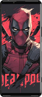 Силиконовый чехол Дедпул для Sony Xperia 5 III - 6293u-2580 изображение 
