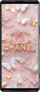 Силиконовый чехол Шанель для Sony Xperia 5 III - 6366u-2580 изображение 