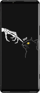 Силиконовый чехол Кошка для Sony Xperia 5 III - 6505u-2580 изображение 