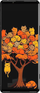 Силиконовый чехол Дерево и котики для Sony Xperia 5 III - 6516u-2580 изображение 