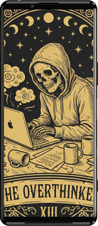 Силиконовый чехол The Overthinker для Sony Xperia 5 III - 6774u-2580 изображение 