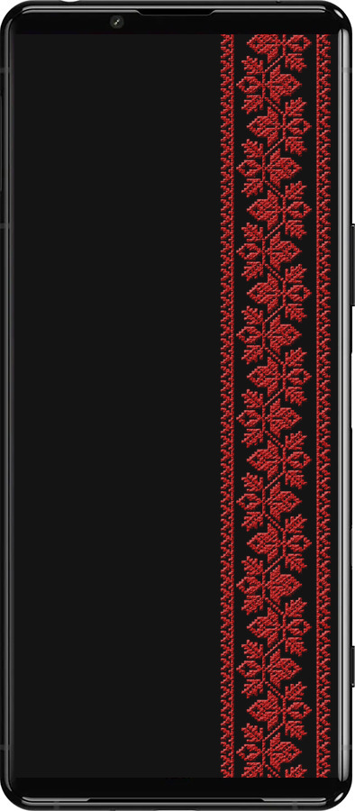 Силиконовый чехол Вышиванка 53 для Sony Xperia 5 III - 2041u-2580 изображение 