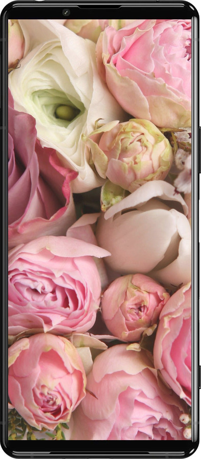 Силиконовый чехол Розы v2 для Sony Xperia 5 III - 2320u-2580 изображение 