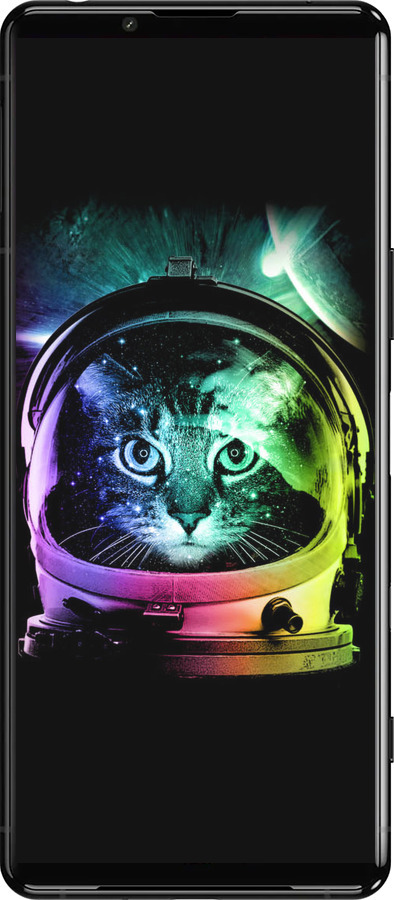 Силиконовый чехол Кот-астронавт для Sony Xperia 5 III - 4154u-2580 изображение 