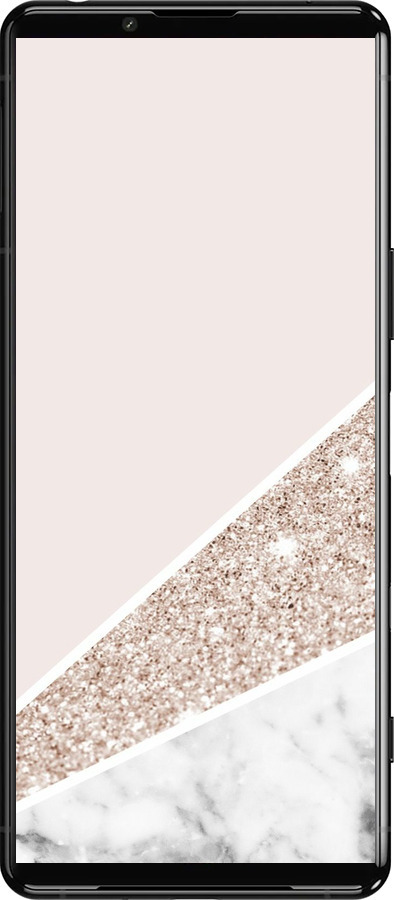 Силиконовый чехол Пастельный мрамор для Sony Xperia 5 III - 4342u-2580 изображение 