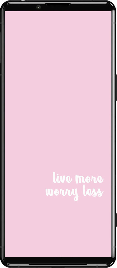 Силиконовый чехол Живи больше для Sony Xperia 5 III - 4347u-2580 изображение 