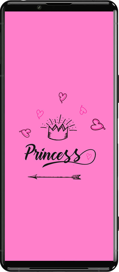 Силиконовый чехол Princess для Sony Xperia 5 III - 4361u-2580 изображение 