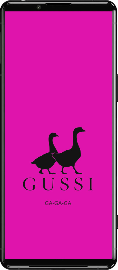 Силиконовый чехол Гуси для Sony Xperia 5 III - 4561u-2580 изображение 