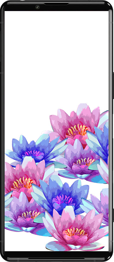 Силиконовый чехол Лотос для Sony Xperia 5 III - 4862u-2580 изображение 