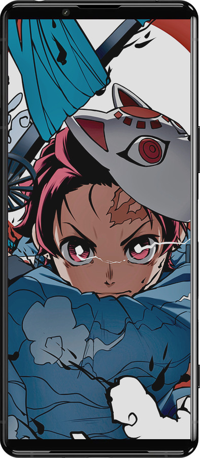 Силиконовый чехол Танджиро Камадо для Sony Xperia 5 III - 5574u-2580 изображение 