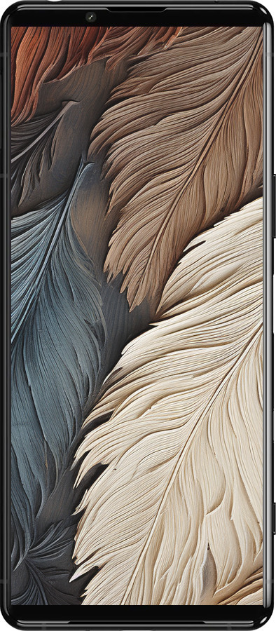 Силиконовый чехол Листья в стиле бохо для Sony Xperia 5 III - 5643u-2580 изображение 