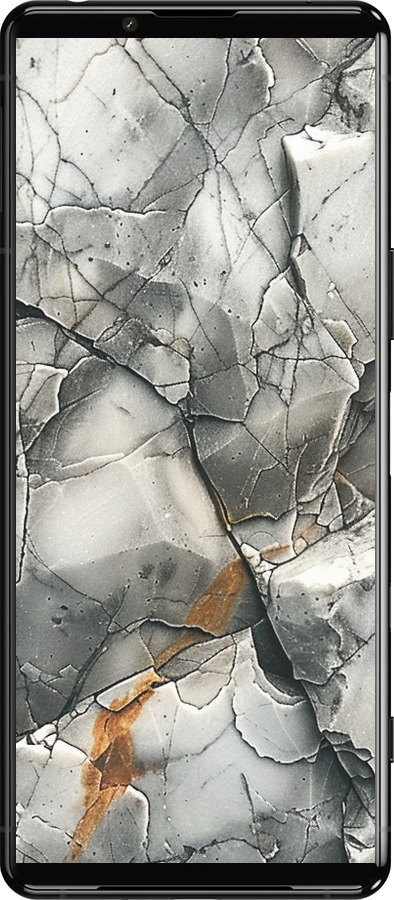 Силиконовый чехол Серый мрамор для Sony Xperia 5 III - 6041u-2580 изображение 