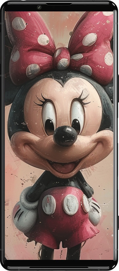 Силиконовый чехол Minnie Mouse для Sony Xperia 5 III - 6054u-2580 изображение 