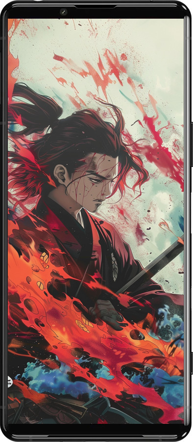 Силіконовий чехол Битва стихій для Sony Xperia 5 III - 6110u-2580 изображение 