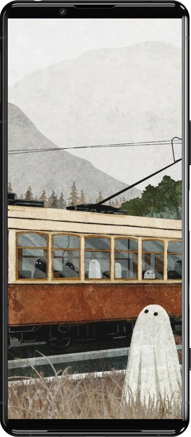 Силиконовый чехол Призрак 2 для Sony Xperia 5 III - 6247u-2580 изображение 