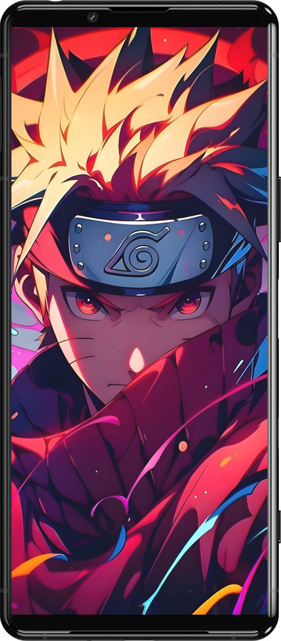 Силиконовый чехол Наруто для Sony Xperia 5 III - 6274u-2580 изображение 