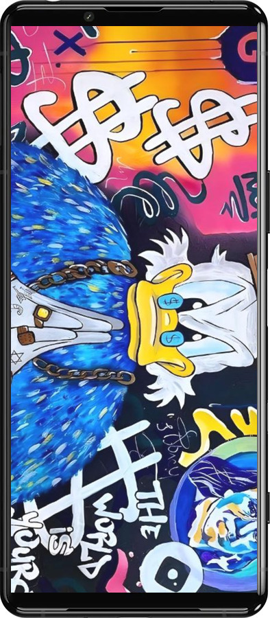 Силиконовый чехол Скрудж 2 для Sony Xperia 5 III - 6285u-2580 изображение 